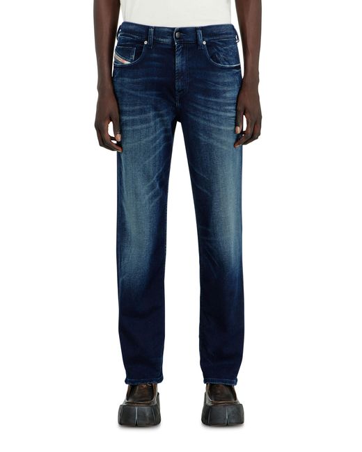 DIESEL Blue Regular Regular Waist 2090 D-Veekley Joggjeans, Dark, Zip Fly for men