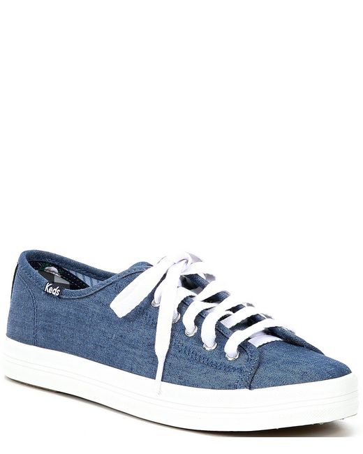keds kickstart chambray