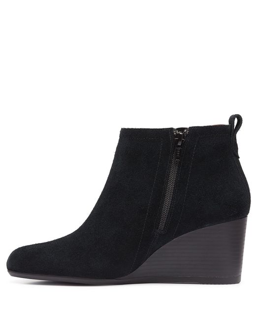 vionic shawna water resistant suede high top sneaker booties