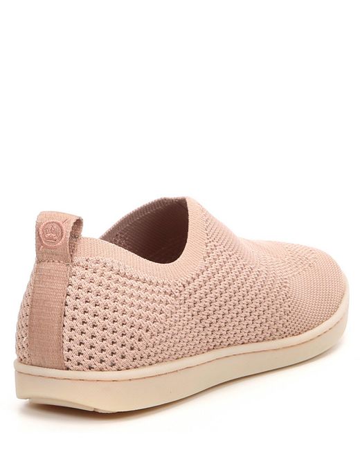 Born Synthetic Antero Knit Slip On Sneaker in Blush (Pink