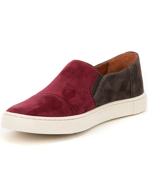 frye gemma tassel slip on sneakers