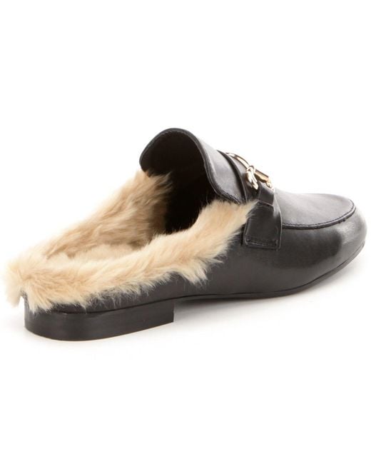 mens fur mule
