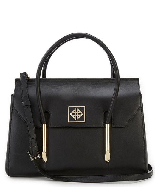 Lyst Antonio Melani Flawless Satchel In Black Antonio Melani Black Flawless Satchel Lyst
