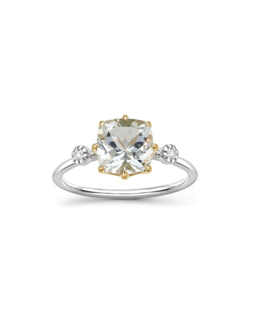 Dinny Hall Metallic Iris Aquamarine Ring