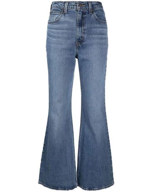 Levi's Denim 70s High Flare Jeans in Blue - Save 1% - Lyst