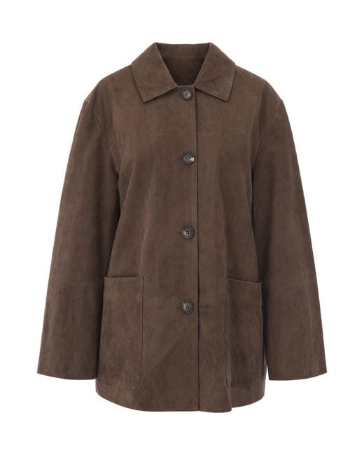 Max Mara Brown Giacca Astrale Fango