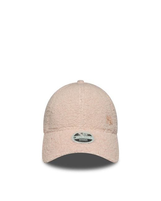 Cappellino 9Forty New York Yankees Mlb Borg Pastel di KTZ in Natural da Uomo