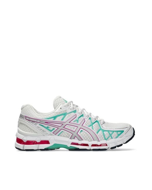 Asics White Gel Kayano 20 Aurora Sneakers for men