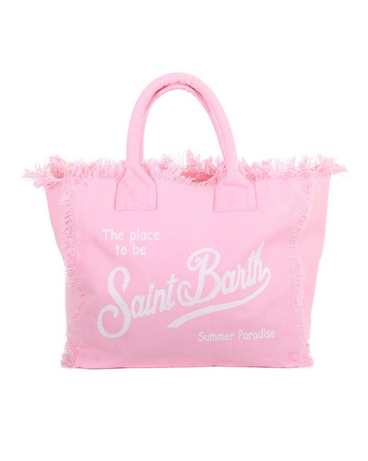 Mc2 Saint Barth Pink Tote Bag Vanity