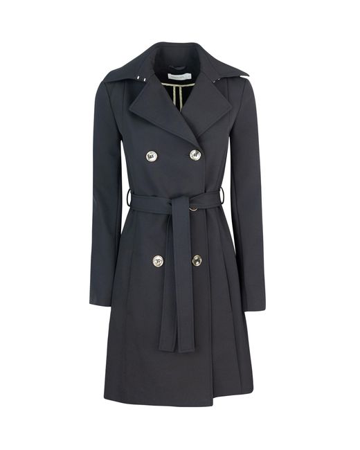 Patrizia Pepe Blue Trench Nero