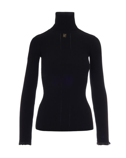 Elisabetta Franchi Black Doclevita Tricot Nero