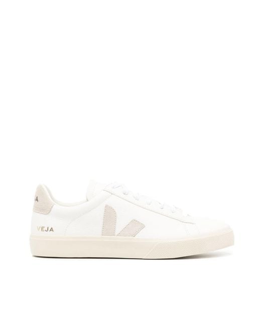 Veja White Sneakers Campo Chromefree/Natural for men