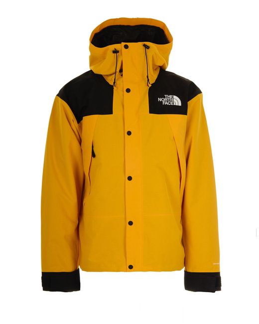 The North Face Yellow Giacca A Vento Dryvent Mono Summit for men