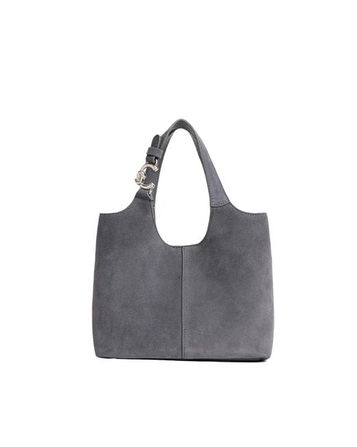 Coccinelle Gray Borsa C-Easy Small Suede Stove
