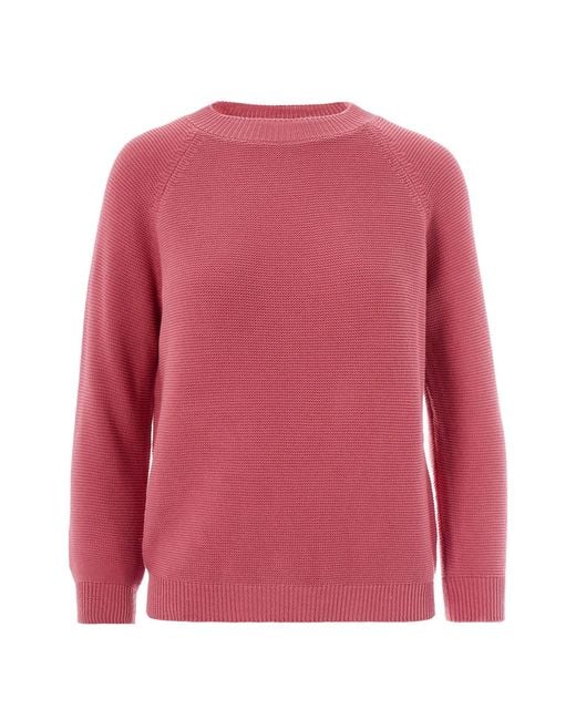 Weekend by Maxmara Pink Cotton Knit Jumper