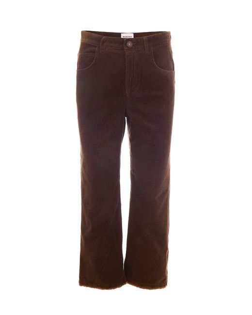Isabel Marant Brown Pantalone Ruthie Caramel