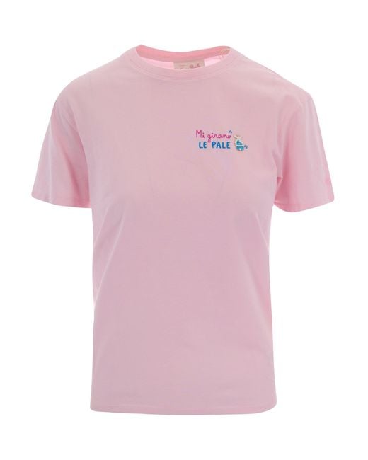 Mc2 Saint Barth Pink T-Shirt Emilie