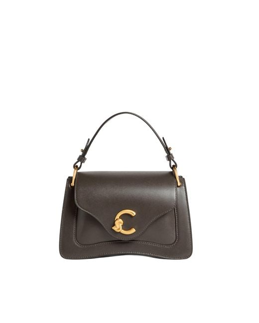 Coccinelle White Borsa C-Me Small Fango