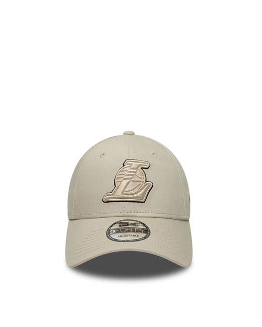 KTZ White Baseball Cap 9Forty Lakers for men