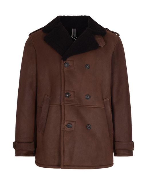 DFOUR® Brown Giubbino for men