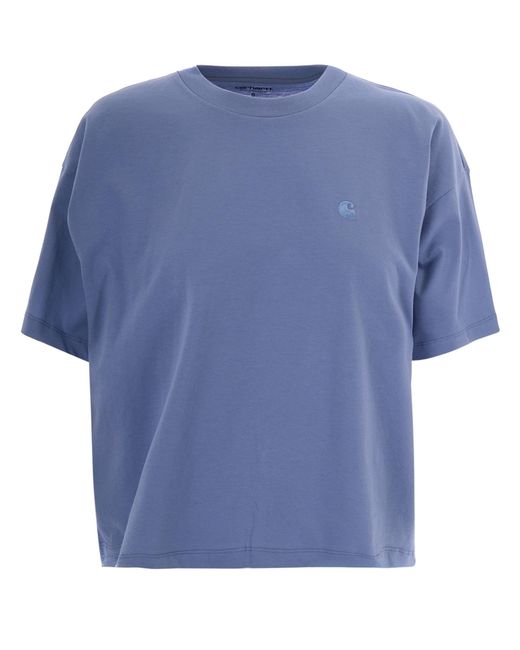 Carhartt Blue T-Shirt Chester W' Gentle