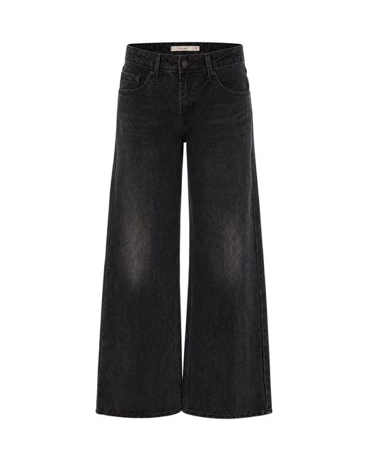 Levi's Black Jeans Low Loose Balck