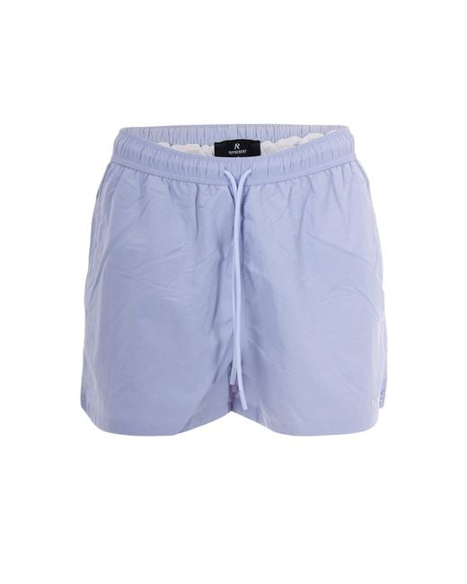 Represent Blue Swim Shorts for men