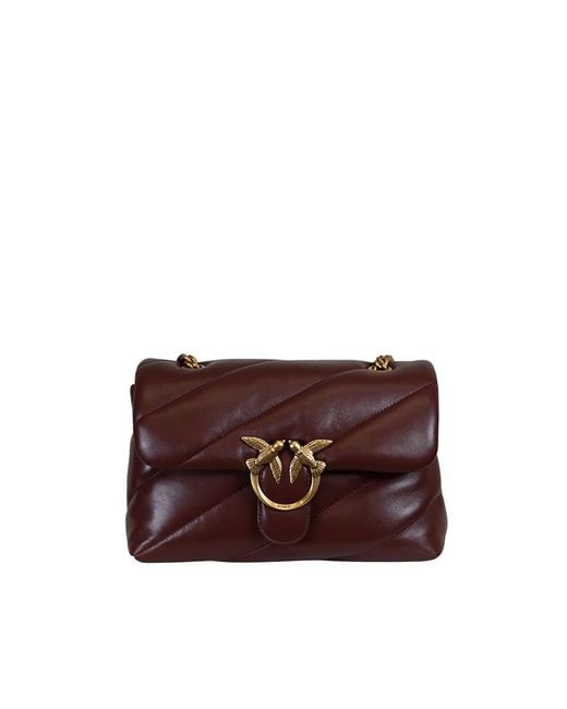 Pinko Purple Elegant Mini Handbag For