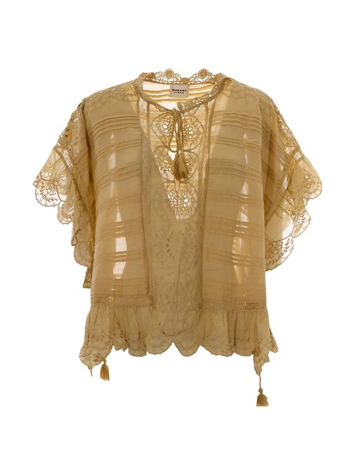 Isabel Marant Metallic Payton Blouse