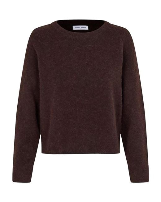 Samsøe & Samsøe Brown Maglia Nor O-N Short 7355