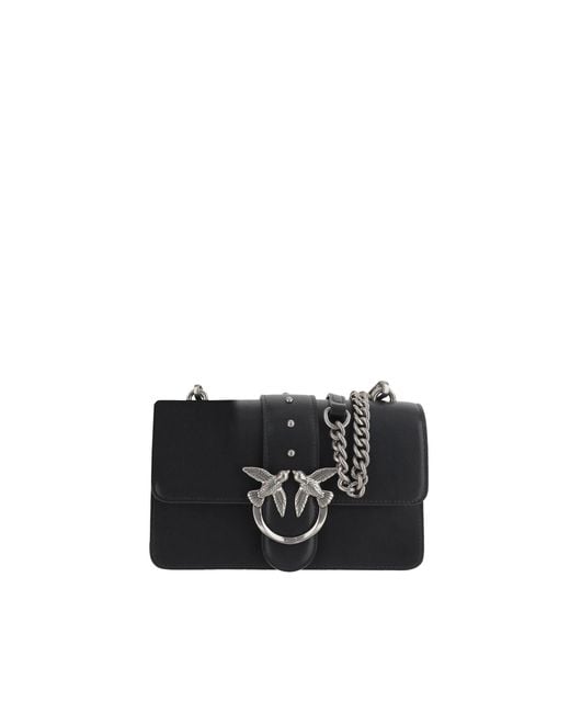 Pinko Black Chic Mini Bag For