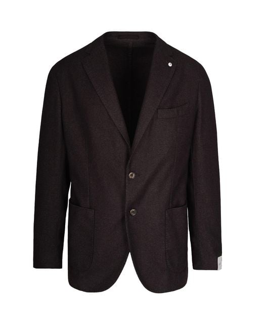 L.b.m. 1911 Black Blazer for men
