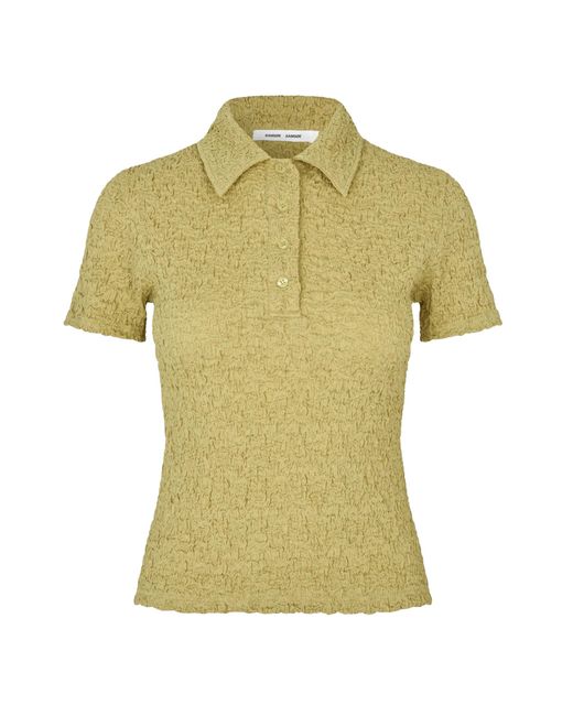 Samsøe & Samsøe Yellow Polo Sadaisy