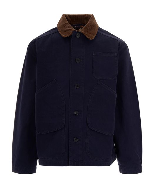 Filson Blue Giubbino Canvas Mussel for men