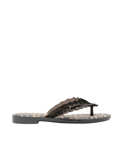 Ganni White Slip On Slippers