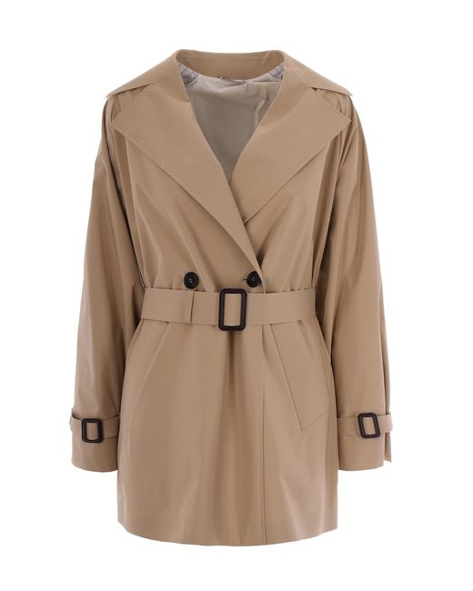 Weekend by Maxmara Natural Short Trench Coat