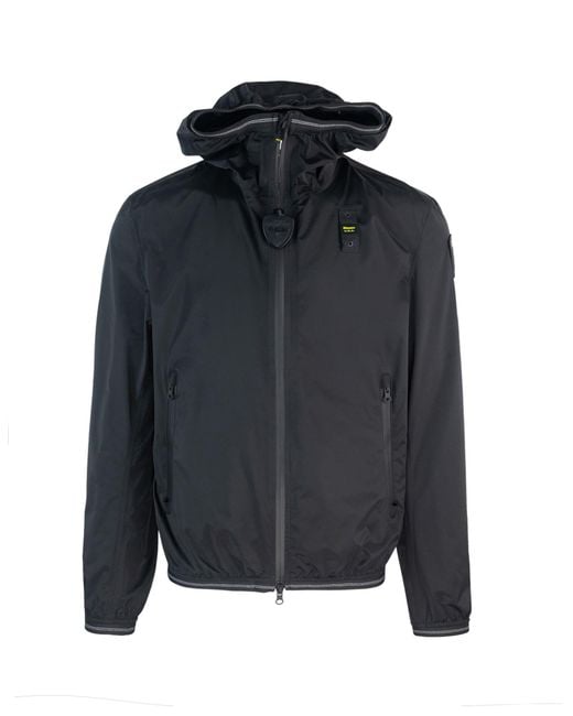 Blauer Blue Giacca Nastrata Farrin Nero for men