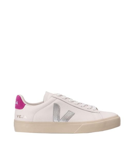 Veja Pink Campo Chromefree Sneakers