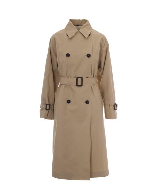 Weekend by Maxmara Natural Trench Coat Gabardine