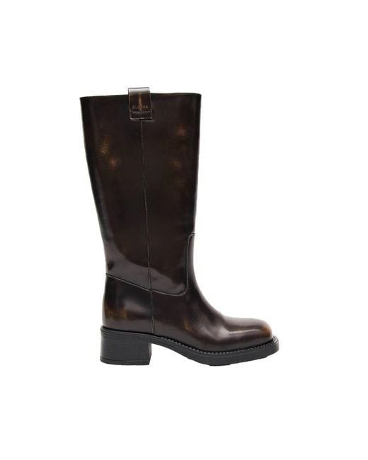 Alohas Black Stivale Sajan Vintage