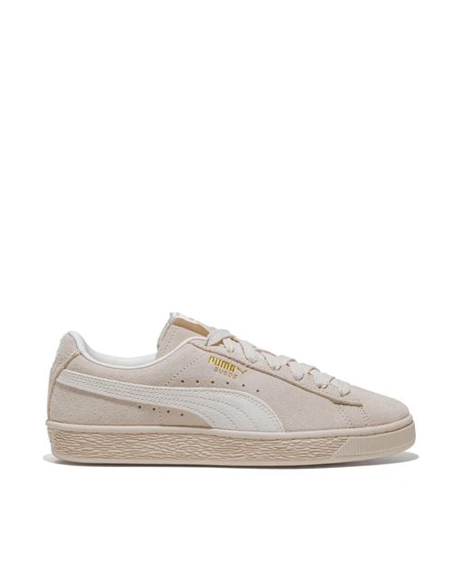 PUMA White Sneakers Suede Charles F.Stead for men
