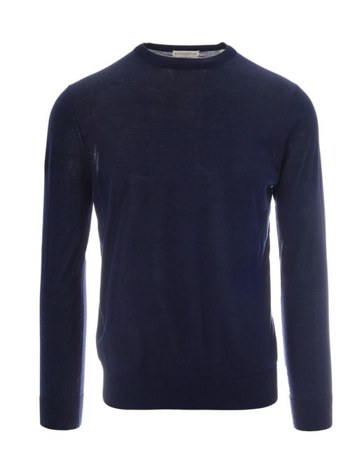 Ballantyne Blue Maglia R Neck Blu for men