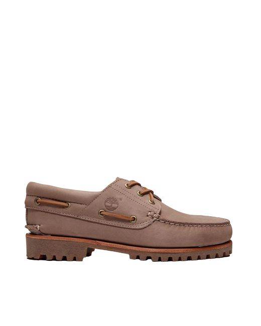 Timberland Brown Boat Shoe Light Nubuck for men