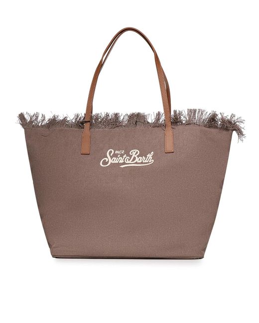 Mc2 Saint Barth Brown Borsa City Regular Tortora