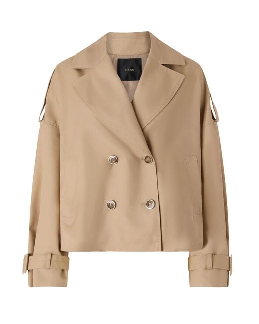 Pinko Natural Trench Triscia Corto