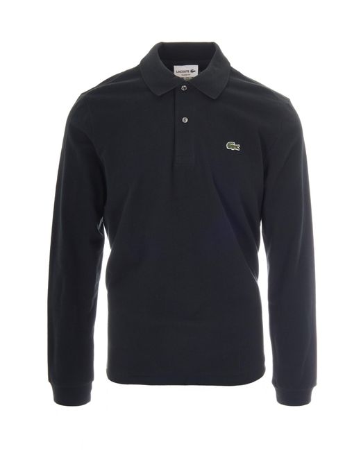 Lacoste Blue Polo Piquet Logo Dark Varech for men