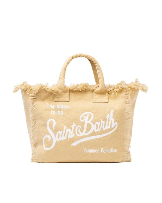 Mc2 Saint Barth Natural Tote Bag Vanity