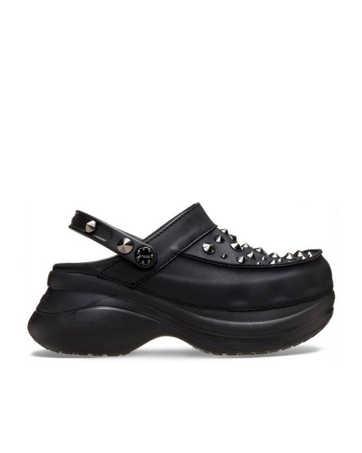 CROCSTM Black Sabot Bae Studded Clog W