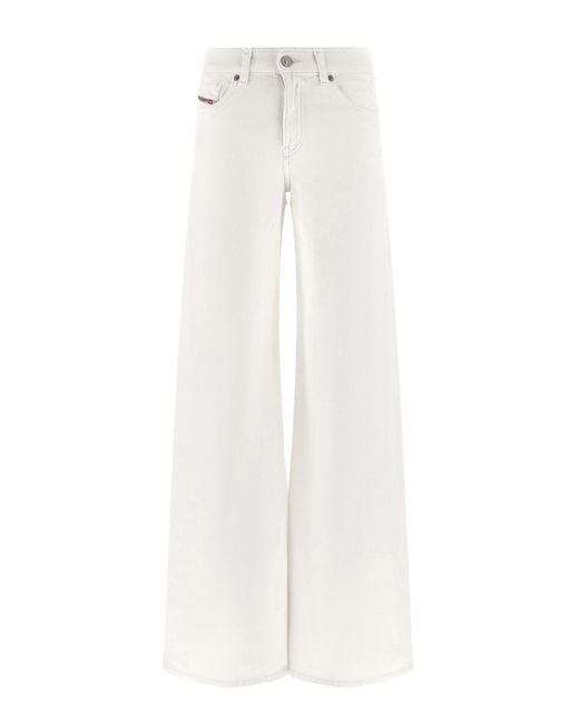 DIESEL White 1978 D-Akemi Flared Jeans