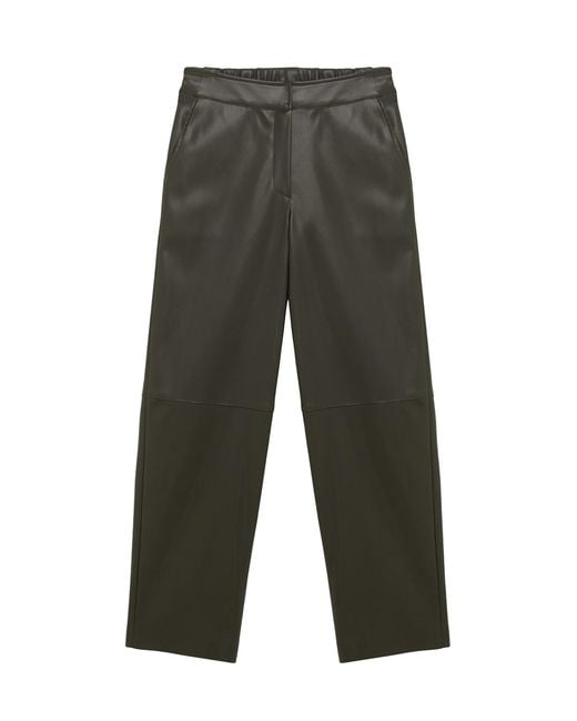 Alpha Studio Gray Pantalone Ecoplle Militare